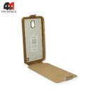 Чехол-книга для Nokia 2 2017 низ, золотого цвета, Experts