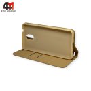 Чехол-книга для Nokia 3 2018/3.1 2018 золотого цвета, New Case