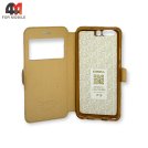 Чехол-книга для Huawei P10 бок, золотого цвета, Experts