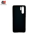 Чехол для Huawei P30 Pro силиконовый, матовый, черного цвета