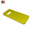 Чехол для Samsung S8 Plus Silicone Case, желтого цвета