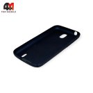 Чехол для Nokia 1 пластиковый в сетку, синего цвета, Case