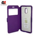 Чехол-книга для Nokia 6 2017 фиолетового цвета, Experts