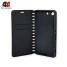 Чехол-книга для Sony Xperia M5 черного цвета, New Case