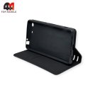 Чехол-книга для Sony Xperia M5 черного цвета, New Case