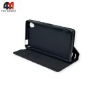 Чехол-книга для Sony Xperia M4 черного цвета, New Case