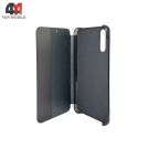 Чехол-книга для Huawei P20 clear view cover, черного цвета