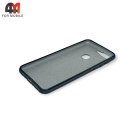 Чехол для Huawei Y7 2018/Y7 Prime 2018/7C Pro силиконовый с блестками, серого цвета