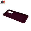 Чехол для Samsung S20/S11 lite/S11e Silicone Case, цвет марсала