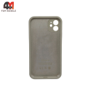 Чехол для Iphone 12 Silicone Case Squared, 11 цвет шампань