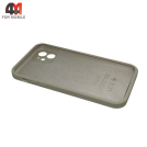 Чехол для Iphone 12 Silicone Case Squared, 11 цвет шампань