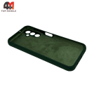 Чехол Samsung A05s Silicone Case, темно-зеленого цвета