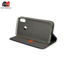 Чехол-книга для Asus ZenFone Max Pro M2/ZB631KL тканевый, черного цвета