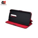 Чехол-книга для Nokia 3.1 Plus красного цвета, Case