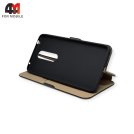 Чехол-книга для Nokia 3.1 Plus золотого цвета, Case