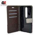 Чехол-книга для Nokia 6 2018/6.1 2018 тканевый, коричневого цвета, Case