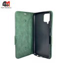 Чехол-книга для Samsung A12/M12 зеленого цвета, Case