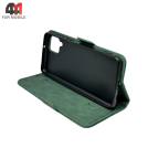 Чехол-книга для Samsung A12/M12 зеленого цвета, Case