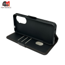 Чехол-книга для Xiaomi Redmi A5 шов, черного цвета, Case