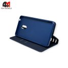 Чехол-книга для Nokia 6 2017 синего цвета, New Case
