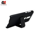 Чехол для Nokia 6 2018/6.1 2018 пластиковый с подставкой, черного цвета, Nillkin