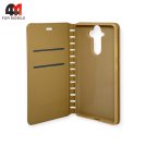 Чехол-книга для Nokia 9 2019 золотого цвета, New Case