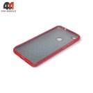 Чехол для Huawei P8 Lite 2017 силиконовый с блестками, розового цвета