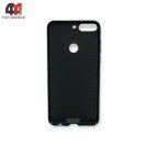 Чехол для Huawei Y7 2018/Y7 Prime 2018/7C Pro пластиковый в сетку, черного цвета, Case