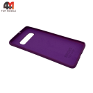 Чехол для Samsung S10 Plus Silicone Case, фиолетового цвета