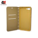 Чехол-книга для Asus ZenFone 4 Max/ZC554KL золотого цвета, New Case