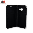 Чехол-книга для Samsung A3 2017/A320 черного цвета