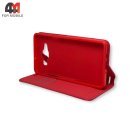 Чехол-книга для Samsung A5 2015/A500 красного цвета, New Case