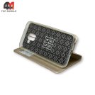 Чехол-книга для Samsung J6 2018/J600 золотого цвета, Case