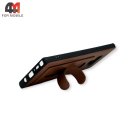 Чехол для Samsung Note 9 силиконовый с подставкой, коричневого цвета, Kanjian