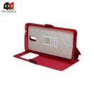 Чехол-книга для Nokia 3 красного цвета, Experts