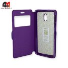 Чехол-книга для Nokia 3 фиолетового цвета, Experts