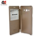 Чехол-книга для Samsung A7 2015/A700 золотого цвета, Nillkin