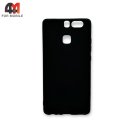 Чехол для Huawei P9 силиконовый, матовый, черного цвета