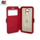 Чехол-книга для Honor 6A красного цвета, Experts