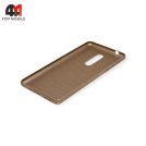 Чехол для Nokia 5 2017 пластиковый в сетку, золотого цвета, Case