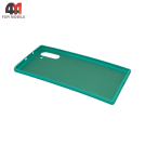 Чехол Samsung Note 10 Silicone Case, бирюзового цвета