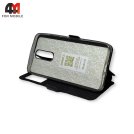 Чехол-книга для Xiaomi Redmi 8 черного цвета, Experts