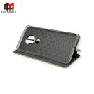 Чехол-книга для Nokia 6.2/7.2 2019 бок ракушка, красного цвета