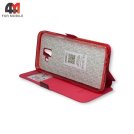 Чехол-книга для Samsung J6 Plus 2018/J610 красного цвета, Experts