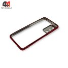 Чехол для Huawei P40 силиконовый с красным ободком