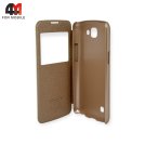 Чехол-книга для LG K4 золотого цвета, Nillkin