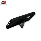 Чехол для Huawei P40 силиконовый, противоударный с подставкой, черного цвета