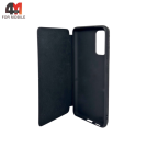 Чехол-книга для Samsung S20/S11 lite/S11e черного цвета, Leather Cover