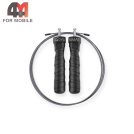 Скакалка YUNMAI YMHR-P701 с утяжелителями, черный