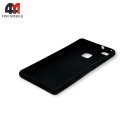 Чехол для Huawei P9 Lite силиконовый, под кожу, черного цвета